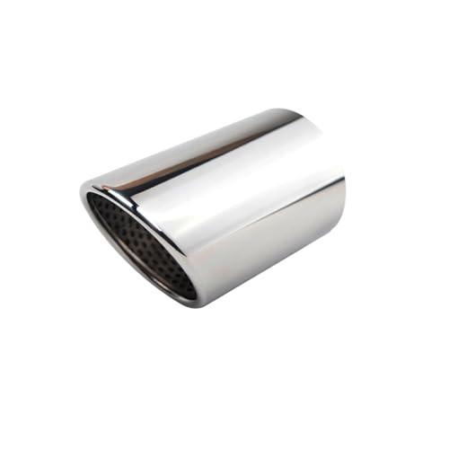 Embout d'échappement Q7 2006-2013 en acier inoxydable argent 1 pièce