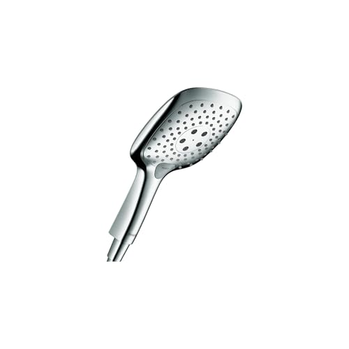 hansgrohe Raindance Select E Easy Install 6-inch Handheld Shower Head Modern 3 RainAir, Mix, CaresseAir 26550001