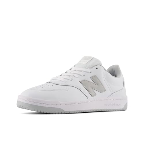 New Balance Men's BB80 V1 Sneaker, White/Grey, 6 M - image 8