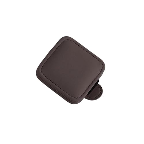 PRFGSGVBV Boîte Lunettes Portable Clips De Lunettes De Soleil en Cuir pour Tesla Modèle 3 pour Roadster pour Invader Support Fixe pour Lunettes De Soleil Porte...