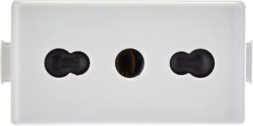 Bticino SAM5180F Presa Bipasso, Bianco