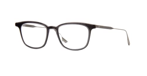 Dita DTX 114-49-03 Floren Eyeglasses Matte Crystal Clear/Antique Silver w/Demo Lens, 49mm