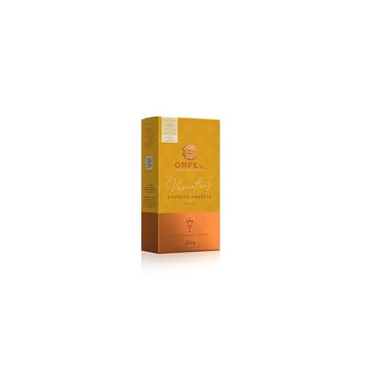 Orfeu Café Bourbon Amarelo Torrado e Moído, 100% Arabica, Torra Média Clara, 250g