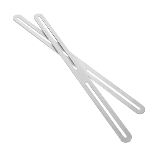 WEKADRIN 2pièces Support De Acier Inoxydable Réglable Pour Fixation De Boîte Aux Lettres Et Clôtures Plaque De Montage Pour Installation Sécurisée Et Support Mailbox