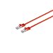 Produktbild S/CONN maximum connectivity RJ45 Patchkabel m. CAT 7 Rohkabel PIMF rot 20m
