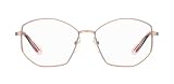 MOSCHINO LOVE MOL623 Rama okularów PY3 COPPER GOLD NUDE 55/15/140 Kobieta