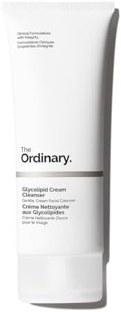 The Ordinary Glycolipid Cream Cleanser, Gentle Makeup Removal with Plant-Derived Glycolipid Agents, 150ml
