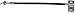 Dorman H622474 Rear Passenger Side Brake Hydraulic Hose Compatible with Select Ford Models
