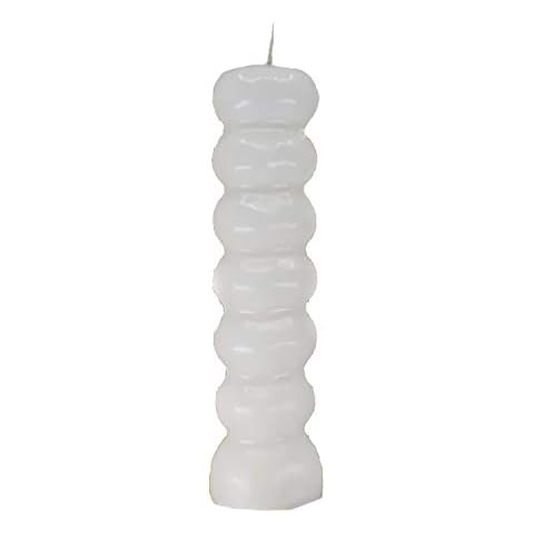 White 7 knob Figure Image Candle, Blessing, Protection, Healing, Spirituality, Cleansing, Spells, Spellwork & Ritual Magic Cover
