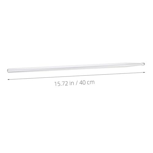 Baquetas para batería estilo 5A de aleación de aluminio, modelo universal para principiantes y niños, par de baquetas de práctica miniatura 2