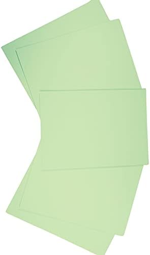 A4 Light Green Card Paper Printer - 160gsm 40 Sheets - Coloured green Craft Card - Suitable for Craft, Printing, Copying, Photocopiers
