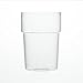 Produktbild Pack x 10 Reusable Stacking Plastic Pint Glasses - Crystal Polystyrene CE Stamped to Rim