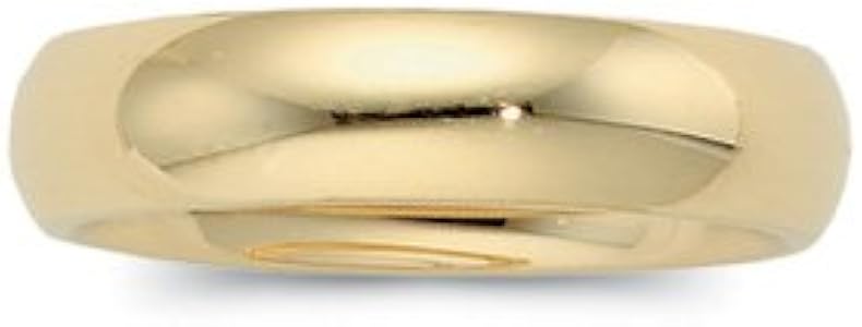 Anillo De Boda De Ajuste Cómodo De 0.118 In En Oro Amarillo De 14 K (talla 6), Oro Amarillo Oro