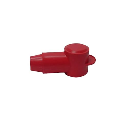 Red & Black Battery Lug & Ring Terminal Insulator Cover (2 Pack 1 Pair)