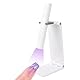 UV Lampe für Gelnägel, Wiederaufladbare Mini LED Nagellampe mit Ständer, Tragbare UV Lampe für Nägel mit Timer, zum Aushärten von Gel Nagellack, Nagelkleber & Nail Tips