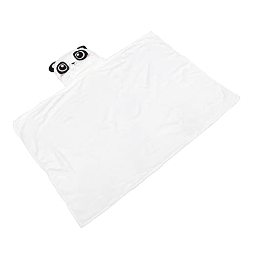 Garneck Toddler Hooded Bathrobe Flannel Material Absorbent Bath Towel for Boys and Girls Cartoon Prints Newborn to Toddler