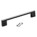 SOTECH Möbelgriff BLACKLINE XII BA 128 mm schwarz matt Aluminium (Länge 155 mm, Breite 9 mm, Höhe 28 mm) Schubkastengriff Vitrinengriff Baby,Schwarz günstig Kaufen-SOTECH Möbelgriff BLACKLINE XII BA 128 mm schwarz matt Aluminium (Länge 155 mm, Breite 9 mm, Höhe 28 mm) Schubkastengriff Vitrinengriff