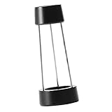 Fenteer Espresso-Rühr-Handstampfer, leicht zu reinigender Kaffeeverteiler, Verteilungswerkzeug für Haushaltsgeräte, Küchenhelfer, Café, Bürozubehör, Schwarz