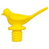 Tapón De Vino De Silicona,Pájaro 3D Sellador Reutilizable | Sellador De Botellas Decorativo | para Champán Licor Cerveza Bebidas Bar Almacenamiento Frescura