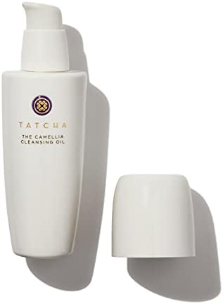 TATCHA Pure One Step Camellia Cleansing Oil: 2 in 1 Makeup Remover to Gently Cleanse and Dissolve Waterproof Makeup Leaving Silky Skin, 150 ml | 5.1 oz