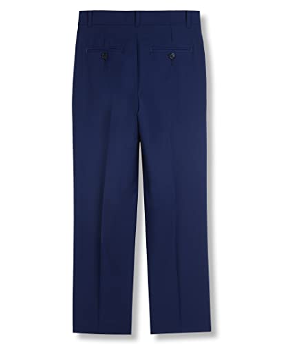 Calvin Klein Boys Flat-Front Bi-Stretch Dress Pant, Straight Leg Fit, Belt Loops & Front Pockets2