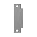 Don-Jo FS 260 Steel ANSI Strike Cut Out Filler Plate, Prime Coated, 1-1/4" Width x 4-7/8" Height (Pack of 10)