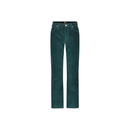 Lee Carol Jeans, Verde (Gunmetal), 27W / 35L para Mujer