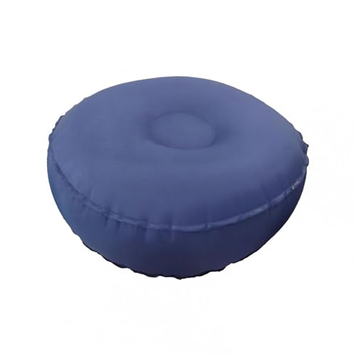 Coussin de méditation gonflable noir ergonomique pour le yoga