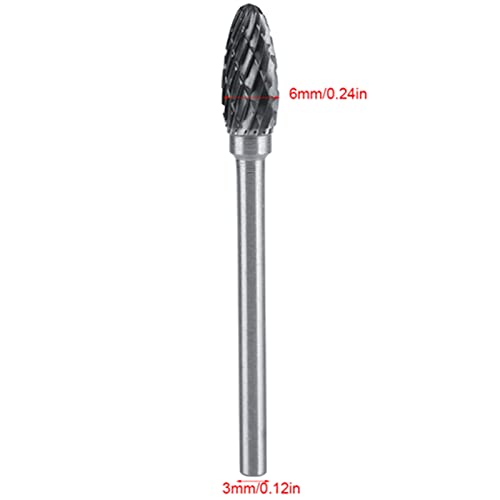 Set de 10 fresas de carburo de tungsteno para metal miniatura 4