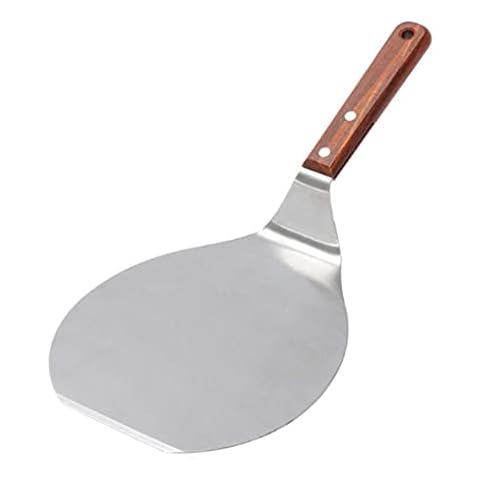 Hilai Stainless Steel Pizza Peel with Wood Handle Cover
