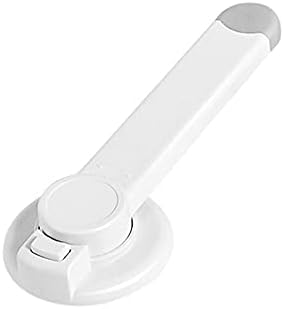Baby Toilet Lock Safety Bathroom Child Proof Toilet Seat Lock with 3M Adhesive No Tools Needed Toilet Lid Lock with Arm Locks for Little Kids (1 Pack)