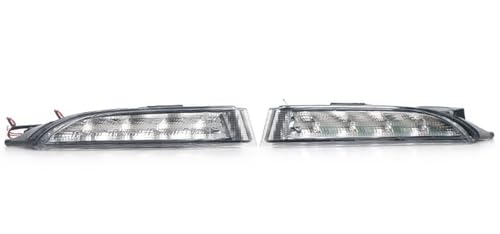 Intermitentes LED para evitar puntos ciegos en VW Scirocco con luz blanca y señal amarilla