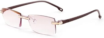 Intelligent Dual Focus Glasses for Men Women, Smart Auto Focus Reading Glasses Self Adjusting near and Far Sighted
