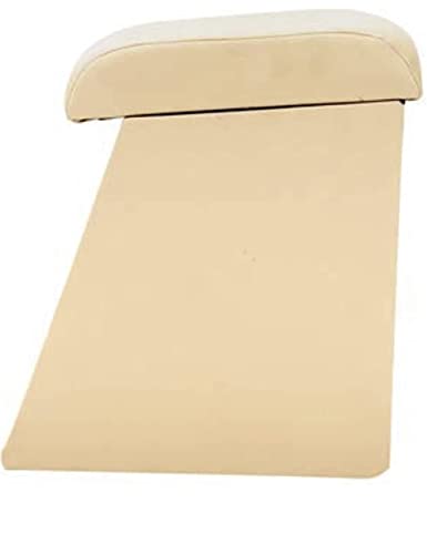 Image of SOROO Car Center Wooden Adjustable Automatic Storage Organizer Console Armrest Support For Spresso beige.