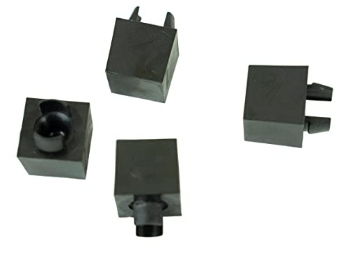 Ladbrooke Authentic Cubic Inserts, Set of 4. Snap in - for Use in The Mini 4, and Long-Handle Multi 6 and Multi 12 Soil Blockers, Made in England