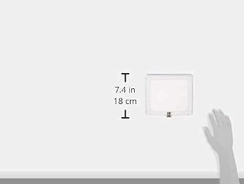 Honeywell Home RTH8560D 7 يوم قابل للبرمجة شاشة تعمل باللمس ترموستات و Honeywell CG511A1000 رف داخلي متوسط لمنع العبث بالحارس الترموستات ، أبيض