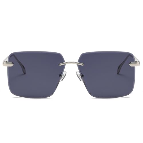 Lunettes de soleil sans monture légères pour éviter les marques de nez