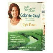 Light Mountain HENNAGRAY, Light Brown, 7 OZ