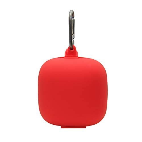 Colorcase Front & Back Full Protection Silicon Case Cover for Beats Powerbeats Pro - (Red) (Airpods Not Included)