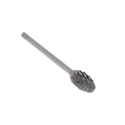 Fresa rotatoria diámetro 6 mm, doble patrón, acero tungsteno miniatura 2