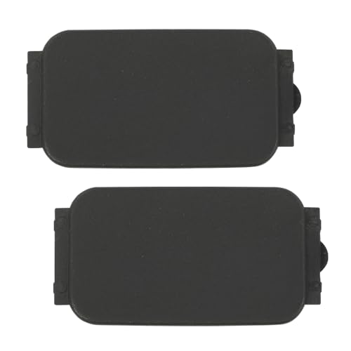 LQI Truck Bed Rail Caps Stake Pocket Cover Plastic Bedrail Insert Plug Box Cover Compatible with Ford F150 2015-2023/ Fit Ford F250 F350 Super Duty 2017-2023 FL3Z99290D90AB 2pcs Black