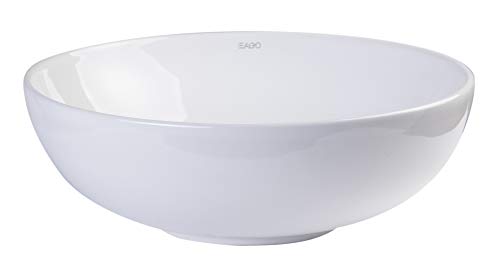 Eago Ba351 18-Inch Round Ceramic Above Mount Bathroom Basin #TOP5