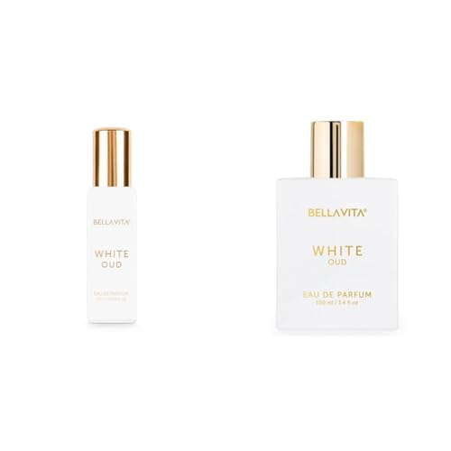 BellaVita Luxury White Oud Unisex Perfume Combo | Unisex Cologne Perfume Fragrances | Long-Lasting Premium Vanilla Perfume Oil | Mini Travel Size Perfume | IFRA-Certified