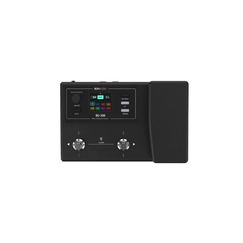 Image of BOINAUDIO BG300 Guitar Multi Effects Processor Pedal with Bluetooth, USB Audio Interface, IR Cabinet Support, Expression Pedal, 70 Effects for Electric Guitar