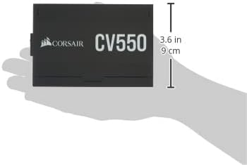 Corsair CV550 550 W ATX Power Supply - Black