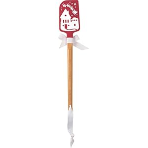 Primitives by Kathy 110970 In This House We Believe In Grammy Claus Spatula 13 Inches