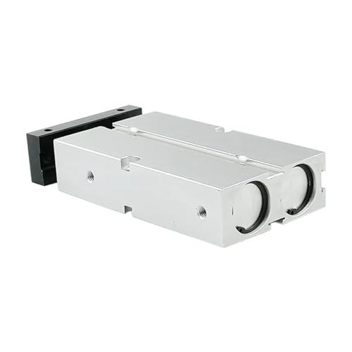 Cylindre pneumatique TN32 x 10mm à double tige guidée