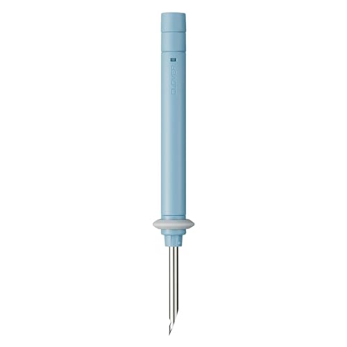 Aguja perforadora Clover azul de relieve para hilos gruesos 2