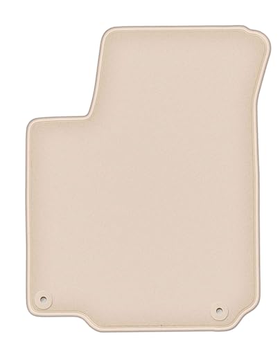Tapis conducteur en velours beige pour VW Jetta IV 1998-2005