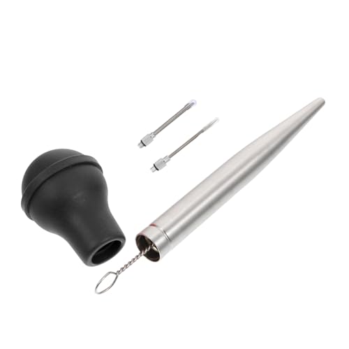 Cabilock 1set Bbq Turkey Injector Pump Marinade Injector Tool for Deep Flavor Injection for Grilling and Roasting Turkey and Meat